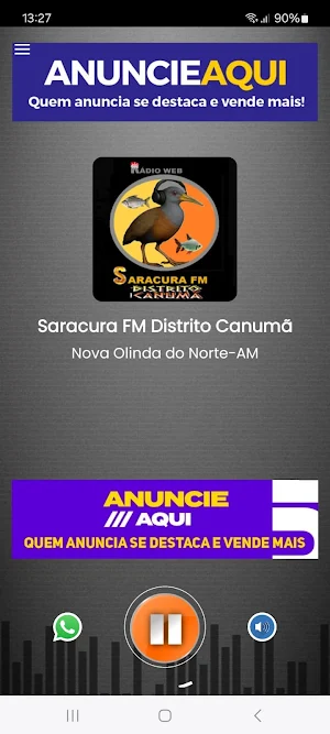 Saracura FM Distrito Canumã Screenshot 0