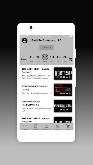 Batti-Performance Screenshot 1