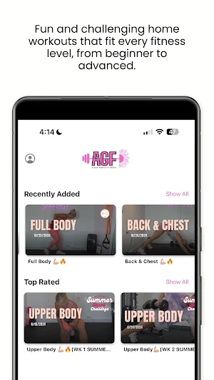 Sweat with AGF Screenshot 1