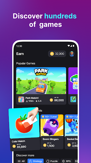 Unity Rewards: Play & Earn Screenshot 0