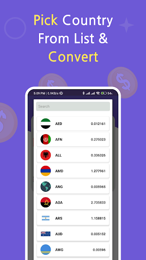 Currency Converter:USD to INR Screenshot 2