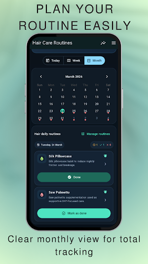 Hair Routine Tracker Screenshot 3