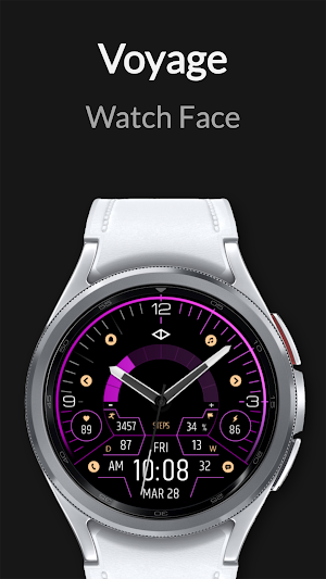 Voyage: Hybrid Watch Face Screenshot 0