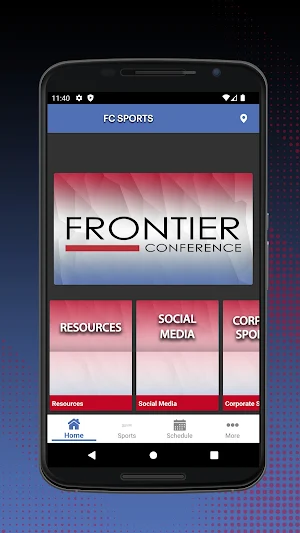 Frontier Conference Sports Screenshot 0