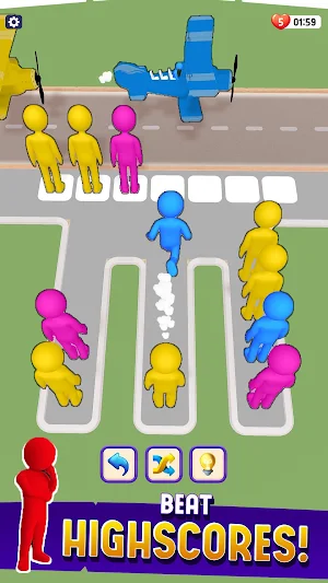 Plane Jam Puzzle Game Screenshot 0