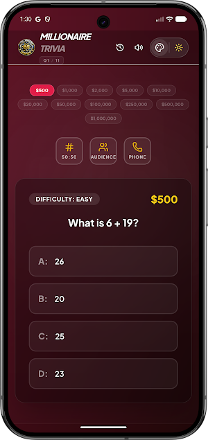 Millionaire Trivia Pro Offline Screenshot 2