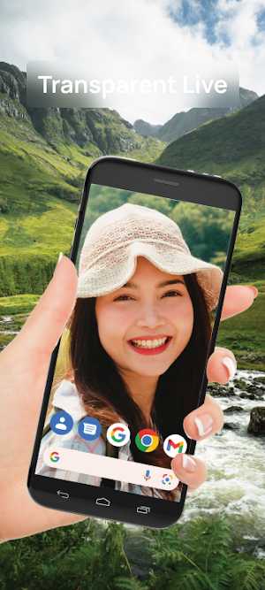 Transparent Live Wallpaper 8K Screenshot 0