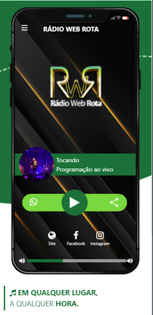 Rádio Web Rota Screenshot 1