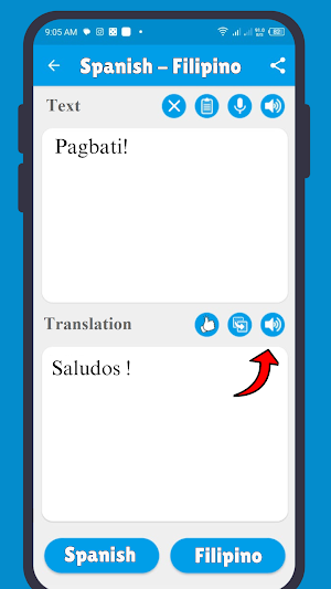Tagalog To Spanish Screenshot 1