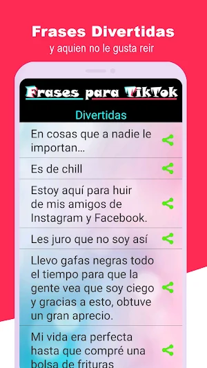 Frases para Tik Tok Screenshot 2
