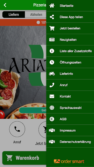 Pizzeria Ariatello Screenshot 2