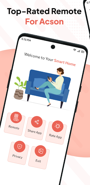Smart AC Remote for Acson Screenshot 0
