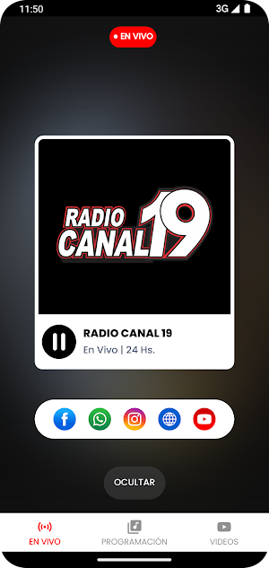 Radio Canal 19 Screenshot 2
