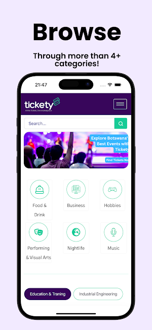 Tickety - All The Tickets Screenshot 1