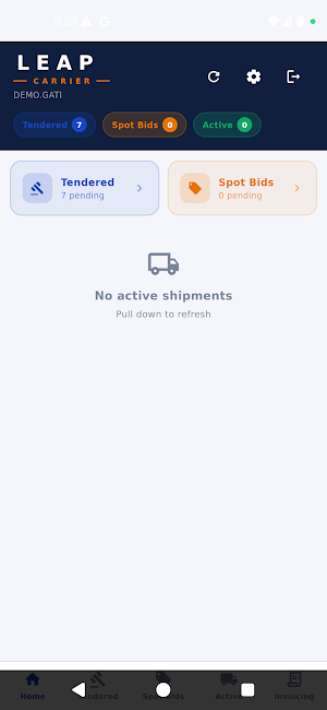 LEAP Carrier Screenshot 2