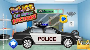 Police car maker factory: cars builder & fix it Screenshot 3