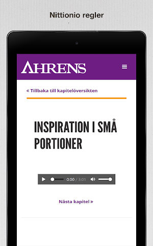 Nittionio regler Screenshot 2
