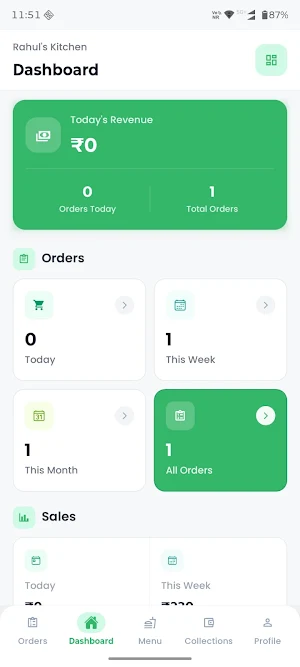 FineDel - Restaurant Partner Screenshot 3
