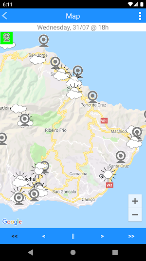 MadeiraWeather Screenshot 0