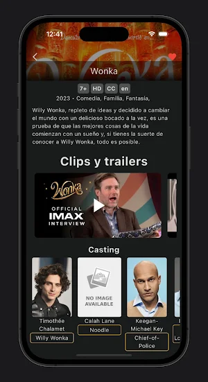 Info Movies Screenshot 2