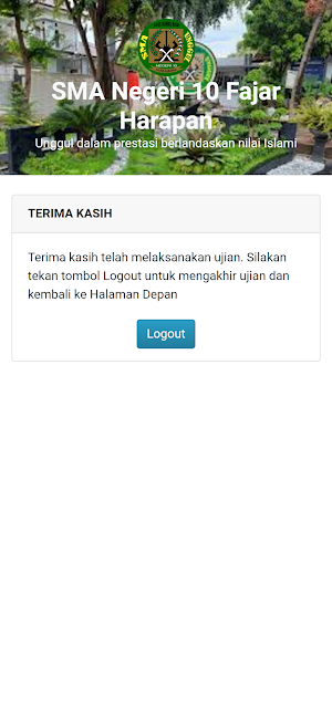 SMAN 10 Fajar Harapan Screenshot 1