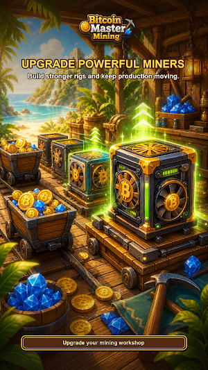 Bitcoin Master BTC Mining Game Screenshot 3