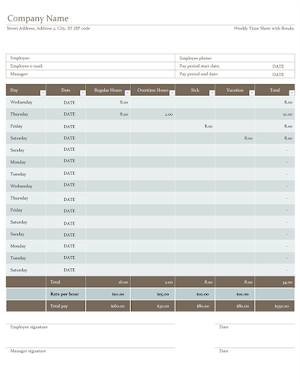 Salary Slip Templates Screenshot 1