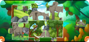 Jungle Jigsaw Puzzle Screenshot 1