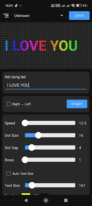 LED Text Board Screenshot 0