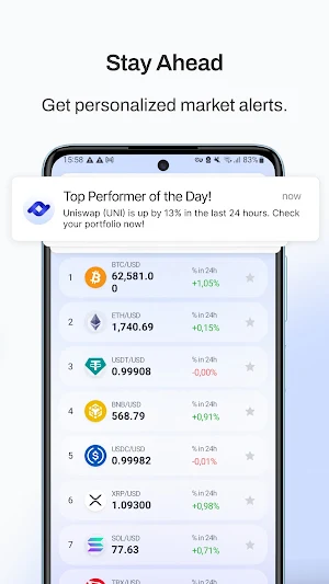 Trading.one Screenshot 2
