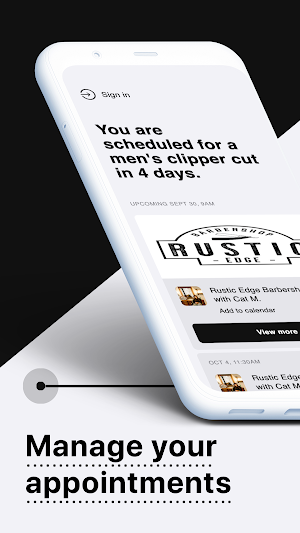 Rustic Edge Barbershop Screenshot 0