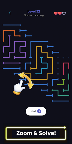 Arrow Rush: Escape Puzzle Screenshot 3