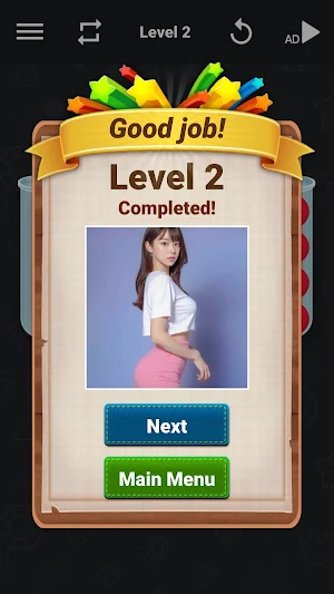 Sexy ball girls: sort puzzle Screenshot 2