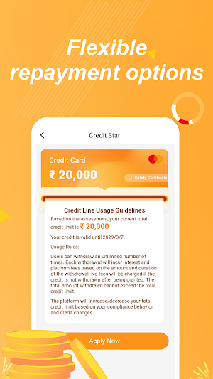 Credit Star: Line of Credit Screenshot 1