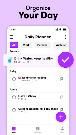 To-Do List - Calendar planner Screenshot 3
