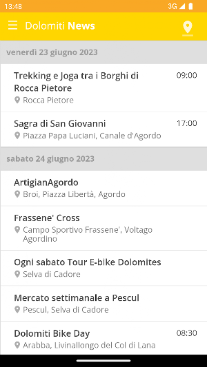 Agordino Dolomiti News 2023 Screenshot 0