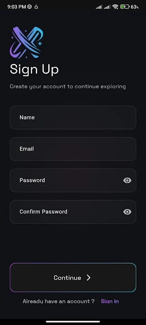 GalaxyXGate Screenshot 2