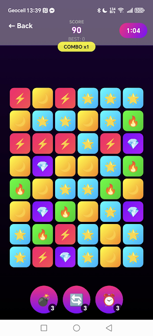 NeonMerge Rush Screenshot 1