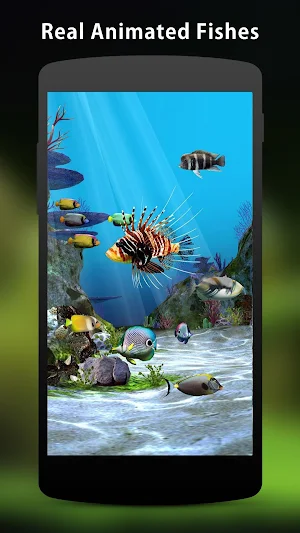 3D Aquarium Live Wallpaper HD Screenshot 2