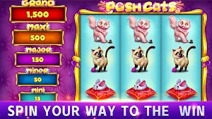 Posh Cats Slots Screenshot 2