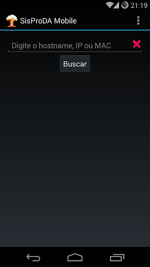 SisProDA Mobile Screenshot 0