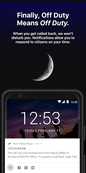 10-21 Police Phone Screenshot 1