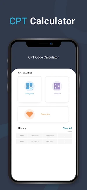 CPT Code Calculator Screenshot 1