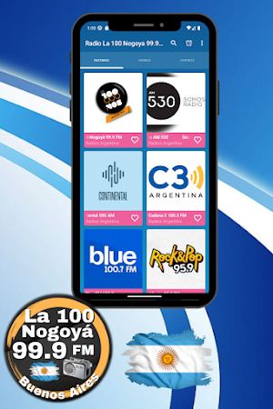 Radio La 100 Nogoya 99.9 FM Screenshot 1