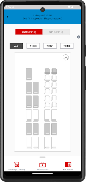 JBG Bus Services Screenshot 2