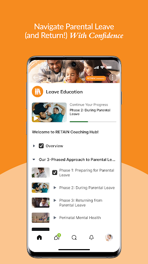RETAIN Coaching Hub Screenshot 0