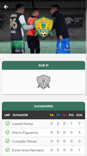 TorneosLBFC Screenshot 1