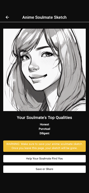 Anime Soulmate Sketch Screenshot 1