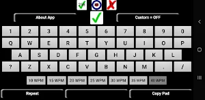 Alphanumeric Morse Code Tutor Screenshot 0