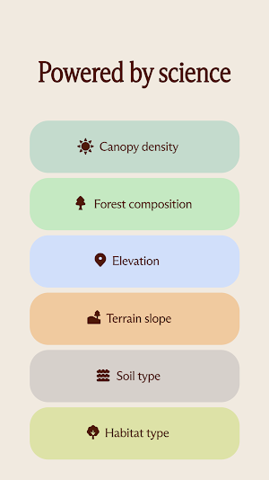 Forage: Berry & Mushroom Map Screenshot 3